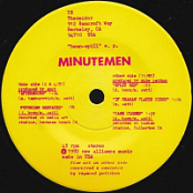 MINUTEMEN THE RECORDS Complete discography (FLAC files)