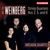 Weinberg - String Quartets, Vol. 1 - Arcadia Quartet (2021) [24-96]