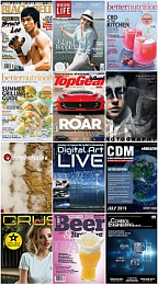 50 Assorted Magazines - July 31 2019