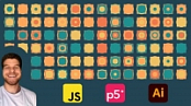 [ FreeCourseWeb ] Udemy - Coding Self Generating Art with Javascript & P5js