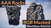 [ FreeCourseWeb ] AAA Rocks for Games - RGB Masked Workflow