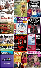 50 Assorted Magazines - October 01 2019