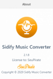 Sidify Spotify Music Converter 2.1.8 - SeuPirate