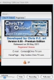 ChrisTV Online Premium Edition 6.05 Software + Serial Key