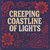 CREEPING COASTLINE OF LIGHTS