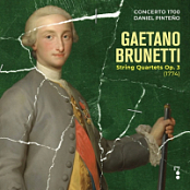 Brunetti - String Quartets, Op. 3 - Concerto 1700, Daniel Pinteno (2025) [24-88]