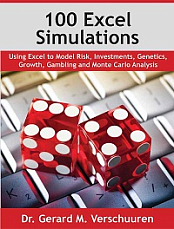 100 Excel Simulations - Using Excel to Model Risk, Investments, Genetics, Growth, Gambling