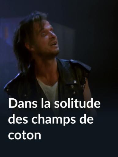 Dans la solitude des champs de coton