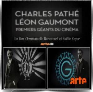 Charles Pathe et Leon Gaumont, premiers geants du cinema