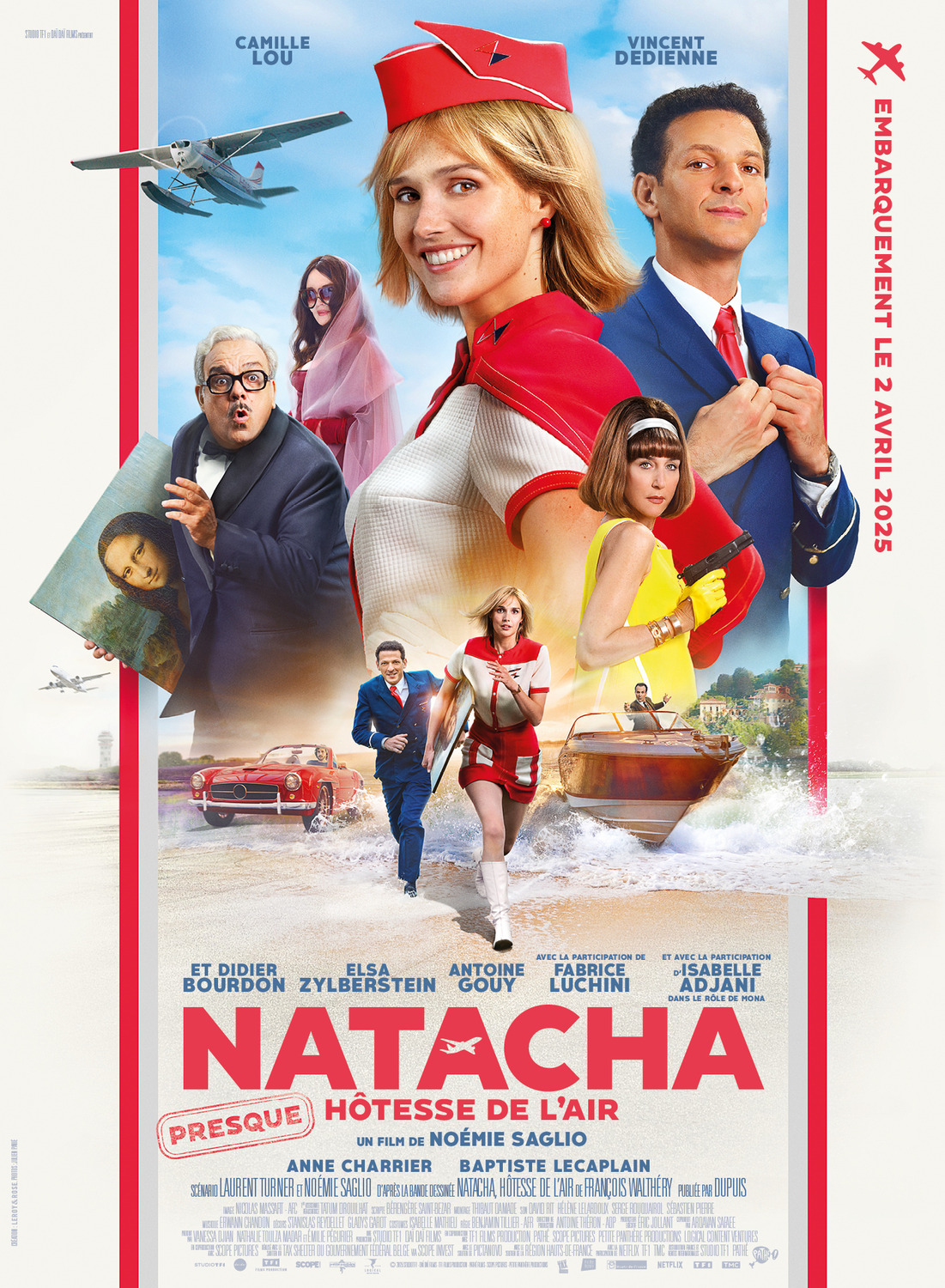 Natacha (presque) hotesse de l'air