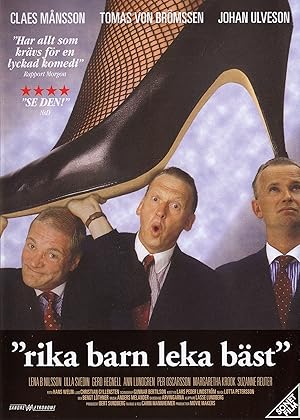 Rika barn leka bast