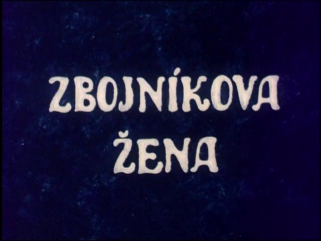Moravske lidove balady: Zbojnikova zena