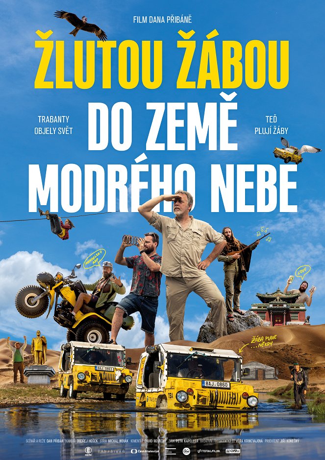 Zlutou zabou do zeme modreho nebe