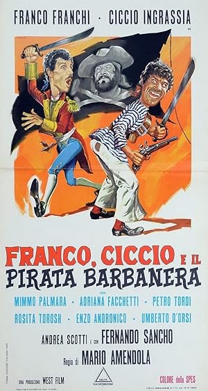 Franco, Ciccio and Blackbeard the Pirate