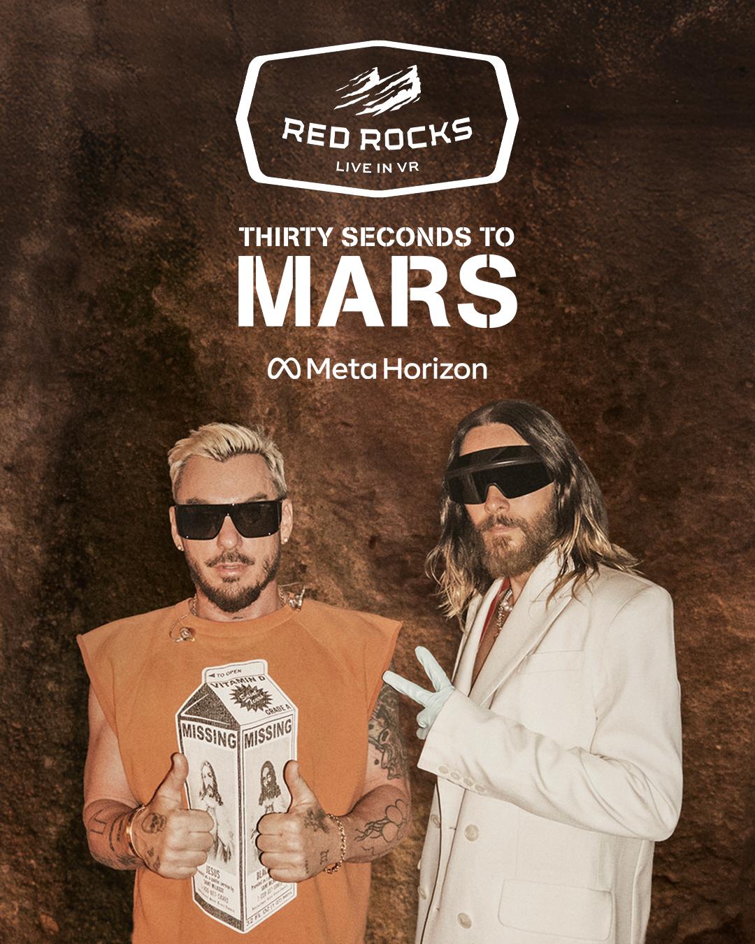 Red Rocks Live in VR: Thirty Seconds to Mars