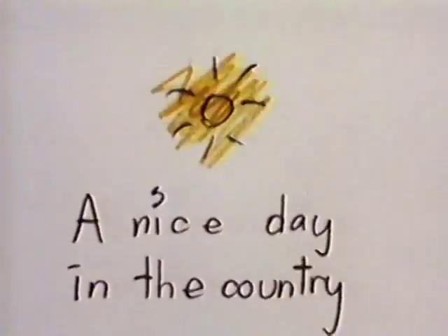 A Nice Day in the Country