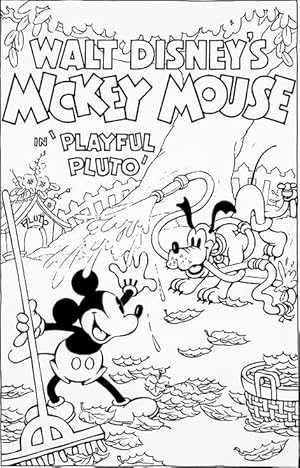 Mickey Mouse: Playful Pluto