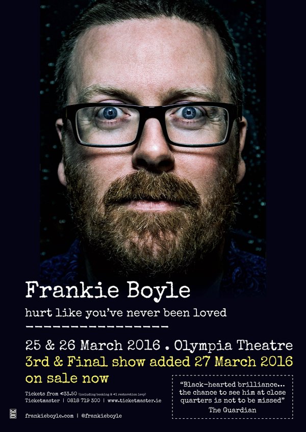 Frankie Boyle: Hurt Like You've Never Been Loved