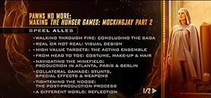 Pawns No More: Making the Hunger Games: Mockingjay Part 2