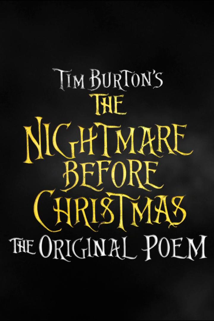The Nightmare Before Christmas: The Original Poem