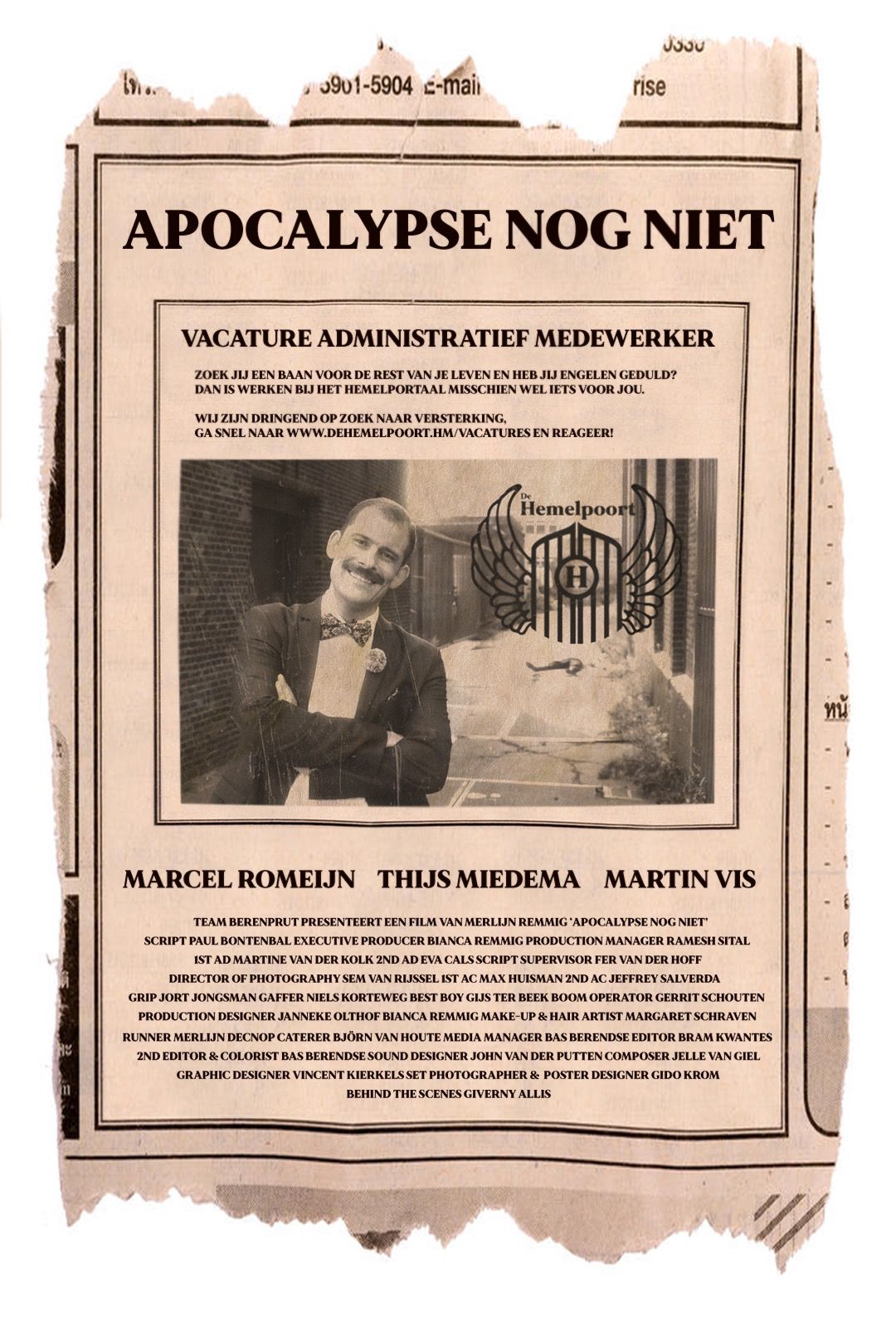 Apocalypse nog niet