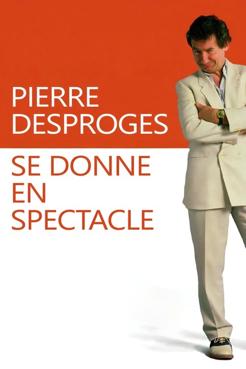 Pierre Desproges en scene au theatre du musee Grevin