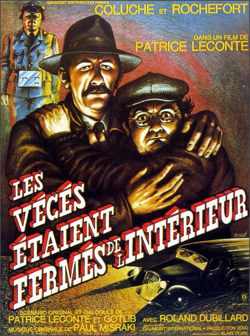 Les veces etaient fermes de l'interieur