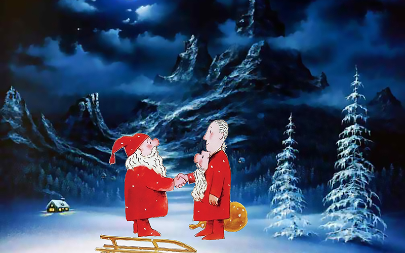 Carpenter Andersen Meets Santa Claus