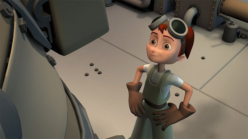 Girl and Robot