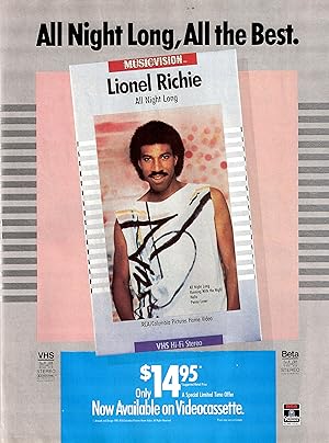 Lionel Richie: All Night Long (All Night)