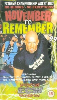 ECW November to Remember 1999