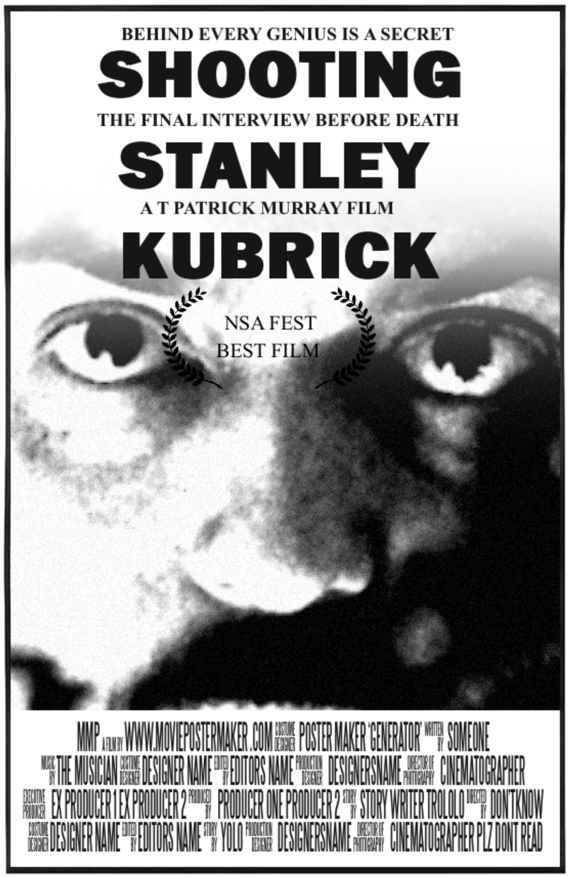 Shooting Stanley Kubrick