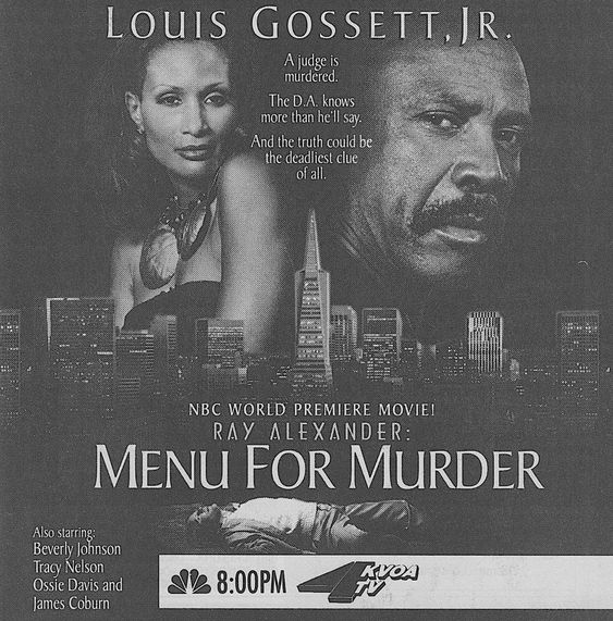 Ray Alexander: A Menu for Murder