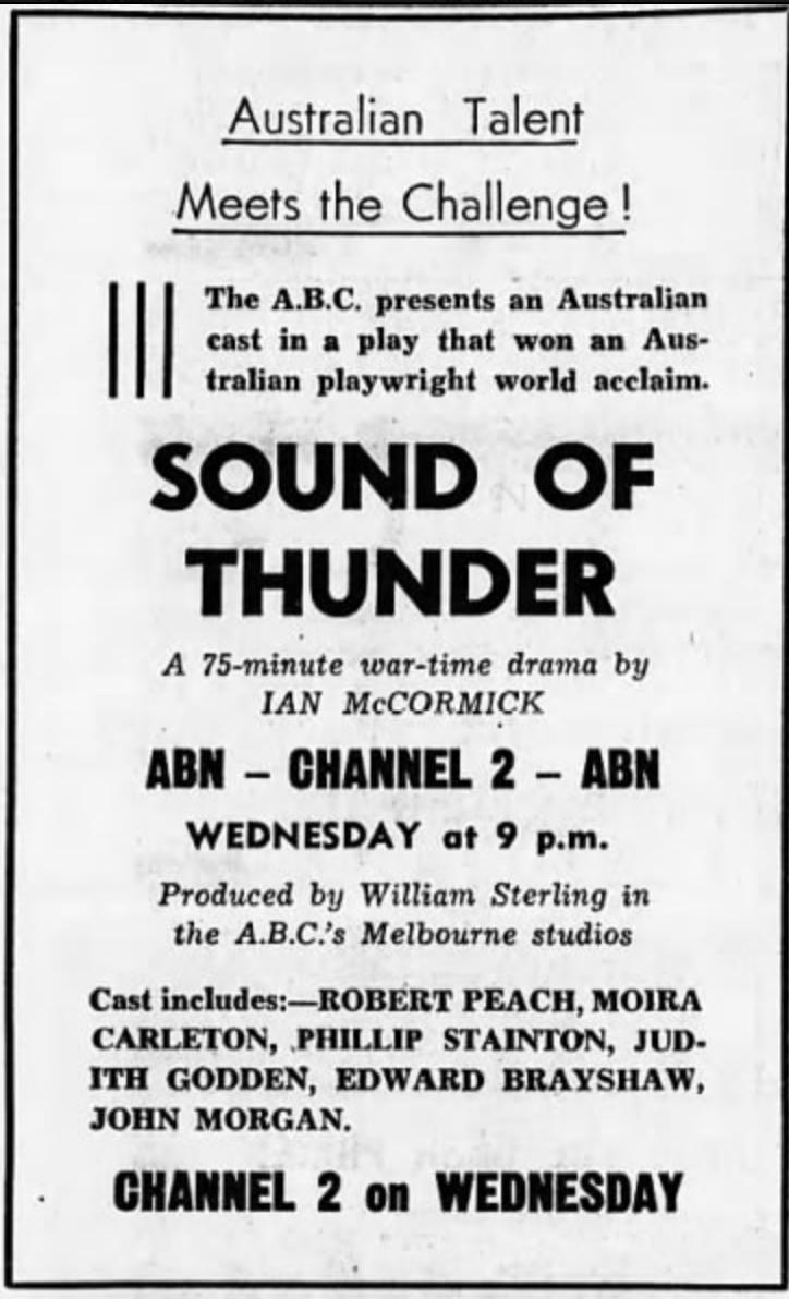 Sound of Thunder