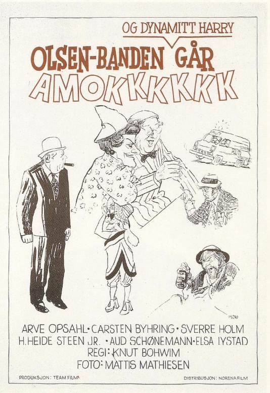 Olsen-banden og Dynamitt-Harry gar amok