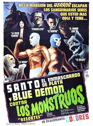 Santo and Blue Demon vs. the Monsters
