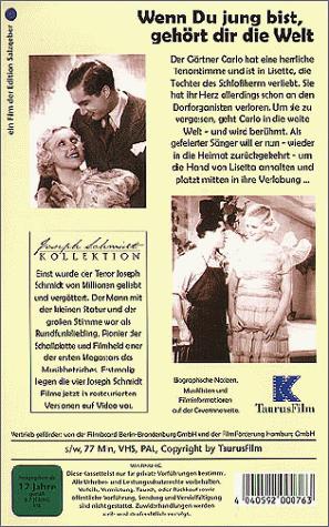 Wenn du jung bist, gehort dir die Welt