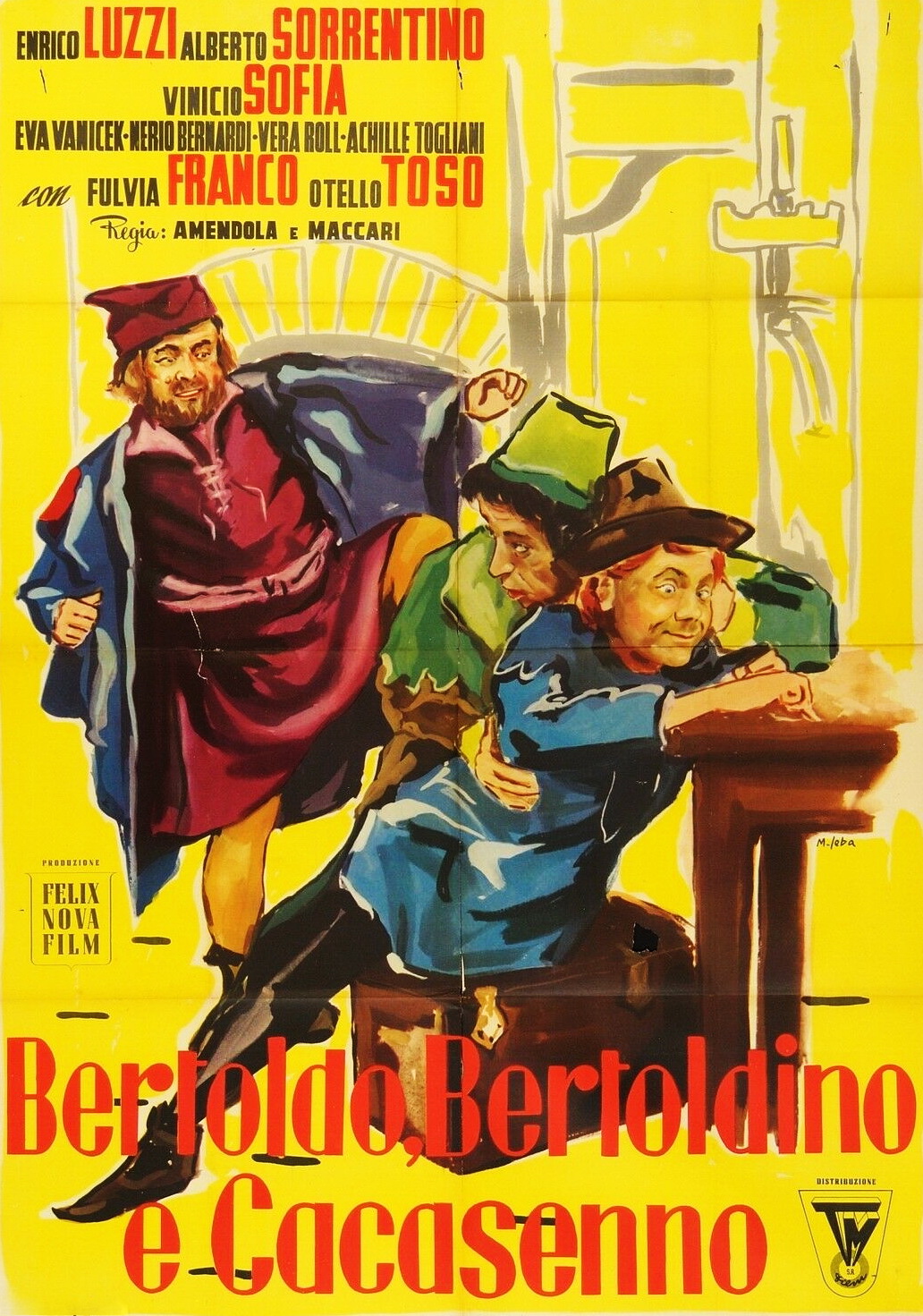 Bertoldo, Bertoldino and Cascacenno