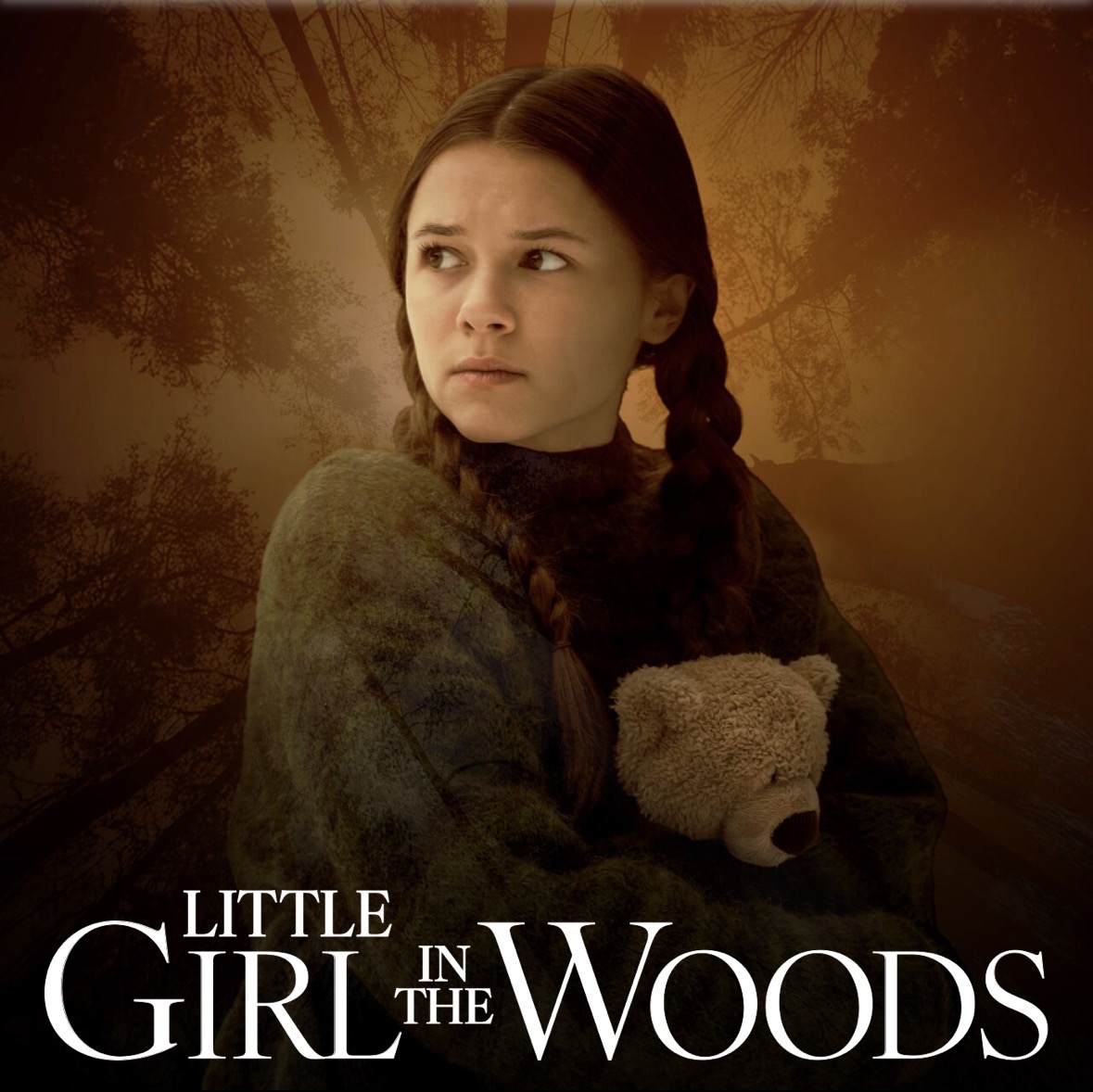 Little Girl in the Woods
