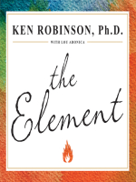 The Element: How Finding Your Passion Changes Everything audiobook - Ken Robinson