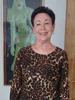 Leopard Print in living room Hanging Wall
