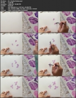 [ FreeCourseWeb ] Real Time Watercolor Painting Tutorial- Purple Hydrangeas (No ...