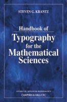 [ FreeCourseWeb ] Handbook of Typography for Mathematical Sciences