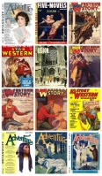17 Old Pulp Magazines (gnv64)