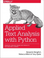 Applied Text Analysis with Python: Enabling Language-Aware Data Products with Ma...